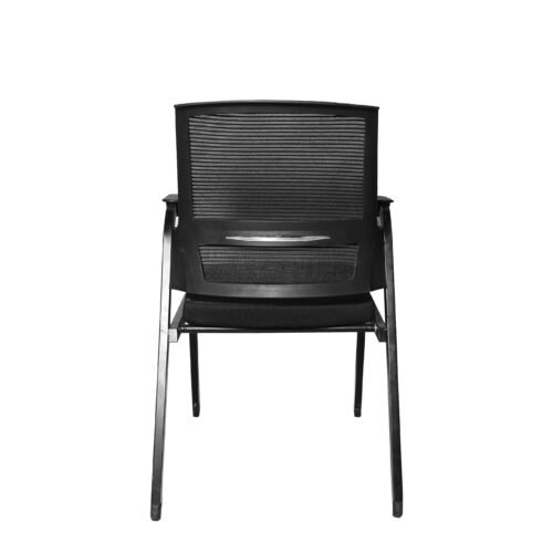 SOLITAIRE TRAINING - WITHOUT PAD WITHOUT WHEEL - BLACK CHAIR - BLACK FAB - (4)