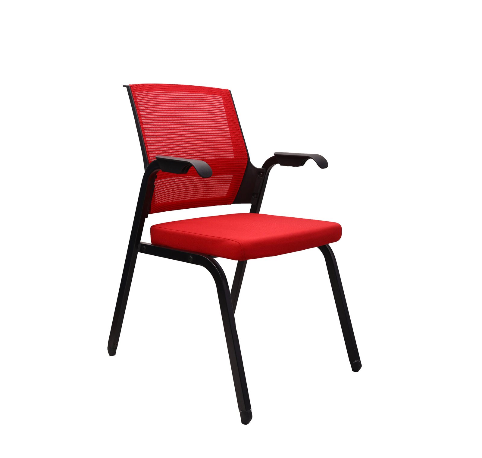 SOLITAIRE TRAINING – WITHOUT PAD WITHOUT WHEEL – BLACK CHAIR – RED FAB – (4)